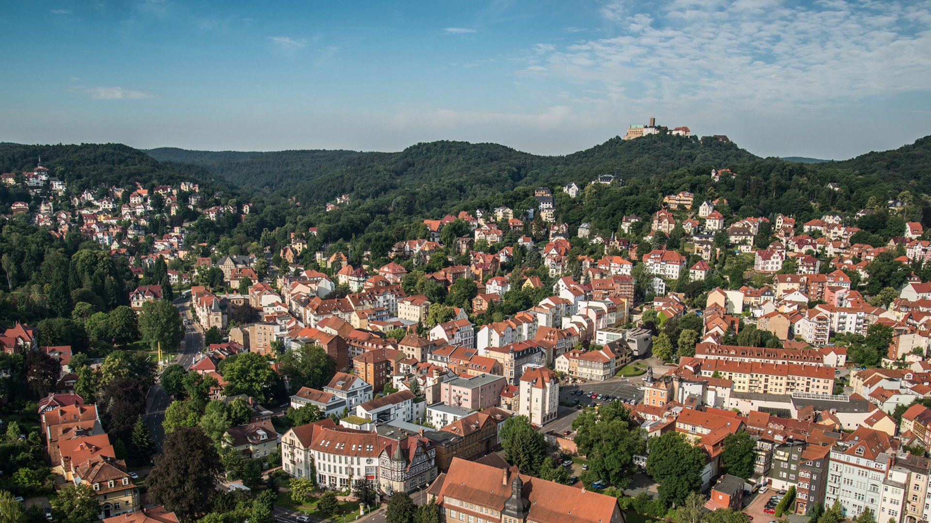 Panorama der Wartburgstadt Eisenach