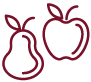Icon – Birne und Apfel